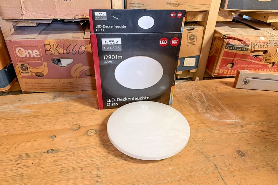 LED Deckenleuchte Casaya Olias